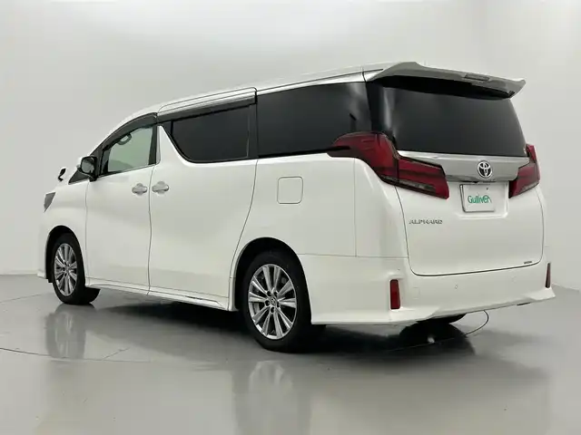 トヨタ アルファード S タイプゴールドⅡ 熊本県 2021(令3)年 5.4万km ホワイトパールクリスタルシャイン ワンオーナー　/純正ディスプレイオーディオ（BT・フルセグ・AM・FM）/純正フリップダウンモニター　/バックカメラ/レーンキープアシスト/ＥＴＣ　/社外前後ドライブレコーダー　/両側パワースライドドア　/前後クリアランスソナー　/パワーバックドア/衝突軽減ブレーキ/レーンキープアシスト/横滑り防止/社外フロアマット/純正１８インチAW/ハーフレザーシート/デジタルインナーミラー/電子パーキング/オートホールド/オートライト/オートマチックハイビーム/LEDヘッドライト/フォグランプ/スマートキー/プッシュスタート/スペアキー1本/保証書/取扱説明書