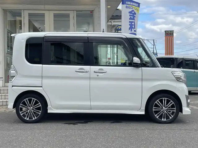 ダイハツ タント カスタム RS SA 秋田県 2014(平26)年 11.3万km ブルーイッシュホワイトパールマイカ (株)IDOMが運営する【じしゃロン秋田店】の自社ローン専用車両になりますこちらは現金またはオートローンご利用時の価格です。自社ローンご希望の方は別途その旨お申付け下さい/スマートアシスト/低速域衝突回避支援ブレーキ機能/誤発進抑制機能/先行車発進お知らせ機能/社外SDナビ【CD/DVD/USB】/フルセグTV/バックカメラ/両側パワースライドドア/前方ドライブレコーダー/LEDヘッドライト