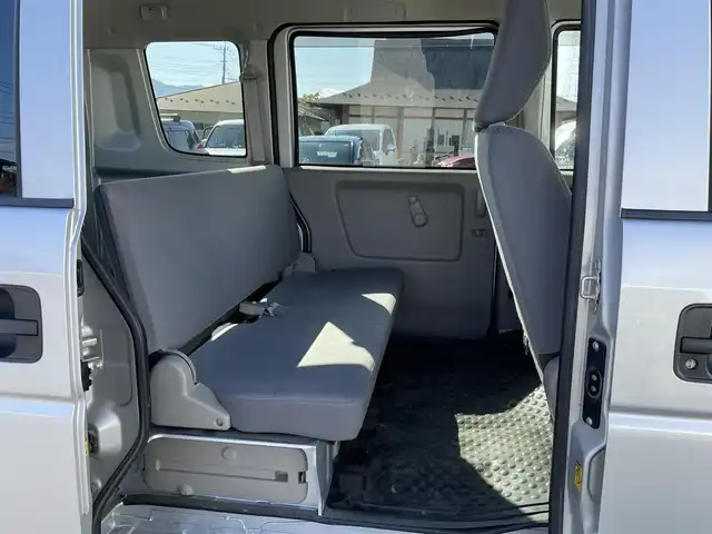 スズキ エブリイ PC 山梨県 2015(平27)年 6.2万km シルバー Wエアバッグ/スライドドア/取扱説明書