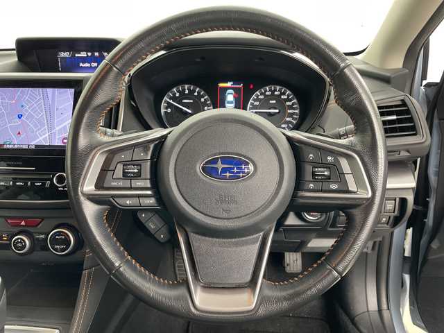 スバル インプレッサ ＸＶ 1．6i－L アイサイト 道央・札幌 2021(令3)年 5.6万km クールグレーカーキ ・4WD/・純正ナビ（TV＆CD＆DVD＆BT＆SD＆USB）/・寒冷地仕様/・フロントワイパーデアイサー/・バックカメラ/・サイドカメラ/・アイサイト/・ブラインドスポットモニター/・アイドリングストップ/・ドアミラーヒーター/・パドルシフト/・X-MODE/・純正ドライブレコーダー/・ETC/・オートライト/・LEDヘッドライト/・スマートキー/・スペアキー
