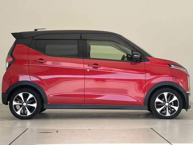 三菱 ｅＫクロス G プラスエディション 愛知県 2021(令3)年 3.1万km アメジストブラック/レッドM 純正9型ナビ/全方位カメラ/シートヒーター/バックカメラ/コーナーセンサー/純正アルミホイール/ＥＴＣ/LEDヘッドライト/レーンキープアシスト/ダウンヒルアシストコントロール/ドライブレコーダー/衝突軽減システム/フルセグ/CD DVD/Bluetooth/ステアリングスイッチ/スマートキー/プッシュスタート