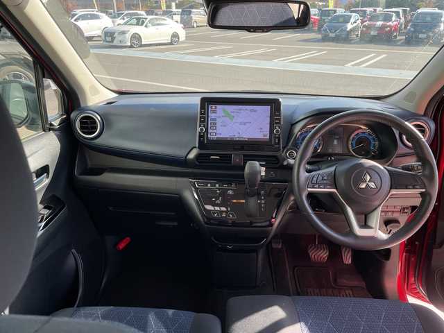 三菱 ｅＫクロス G プラスエディション 愛知県 2021(令3)年 3.1万km アメジストブラック/レッドM 純正9型ナビ/全方位カメラ/シートヒーター/バックカメラ/コーナーセンサー/純正アルミホイール/ＥＴＣ/LEDヘッドライト/レーンキープアシスト/ダウンヒルアシストコントロール/ドライブレコーダー/衝突軽減システム/フルセグ/CD DVD/Bluetooth/ステアリングスイッチ/スマートキー/プッシュスタート