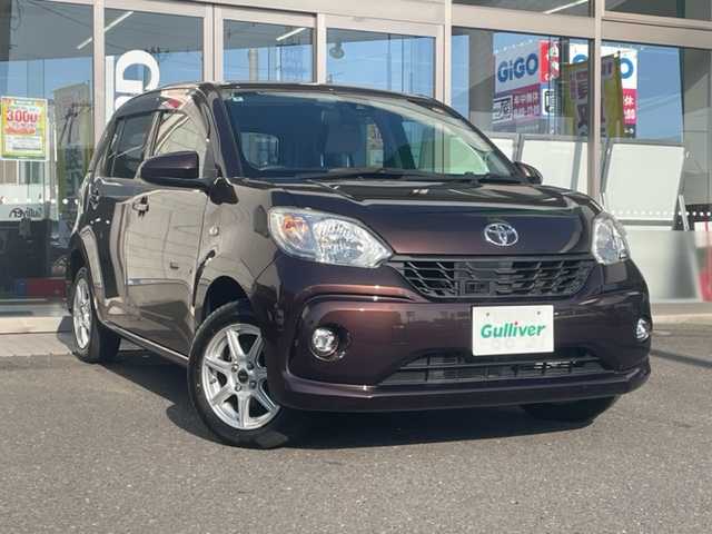 トヨタ パッソ X Lパッケージ S 青森県 2016(平28)年 8.3万km プラムブラウンパールクリスタルシャイン 社外ナビ（フルセグ/AM/FM）/バックカメラ/４ＷＤ/純正エンジンスターター/スペアキー/ステアリングスイッチ/衝突軽減スイッチ/レーンアシスト/社外スタッドレスタイヤ/アイドリング/ライトレベライザー/横滑り防止装置