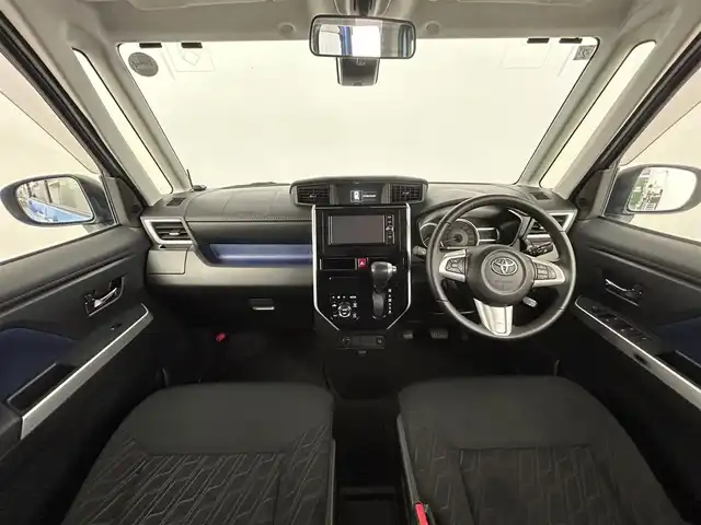 トヨタ タンク カスタムG S 道央・札幌 2017(平29)年 6.6万km ファインブルーマイカメタリック ・４WD/・寒冷地仕様/・純正SDナビ/　CD/DVD/SD/BT/フルセグTV/・パノラミックビューモニター/・パーキングアシスト/・ビルトインETC/・純正エンジンスターター/・両側パワースライドドア/・衝突被害軽減ブレーキ/・レーンキープアシスト/・ソナー/・クルーズコントロール/・アイドリングストップ/・横滑り防止装置/・オートライト/・LEDヘッドライト/・フロントフォグランプ/・プッシュスタート/・スマートキー/・純正１４インチAW