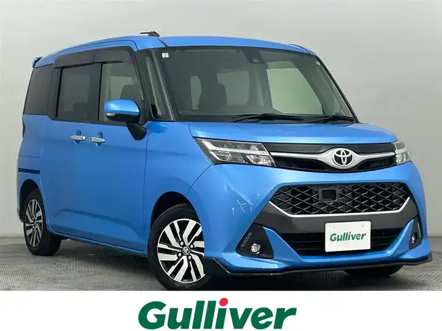 トヨタ タンク カスタムG S 道央・札幌 2017(平29)年 6.6万km ファインブルーマイカメタリック ・４WD/・寒冷地仕様/・純正SDナビ/　CD/DVD/SD/BT/フルセグTV/・パノラミックビューモニター/・パーキングアシスト/・ビルトインETC/・純正エンジンスターター/・両側パワースライドドア/・衝突被害軽減ブレーキ/・レーンキープアシスト/・ソナー/・クルーズコントロール/・アイドリングストップ/・横滑り防止装置/・オートライト/・LEDヘッドライト/・フロントフォグランプ/・プッシュスタート/・スマートキー/・純正１４インチAW