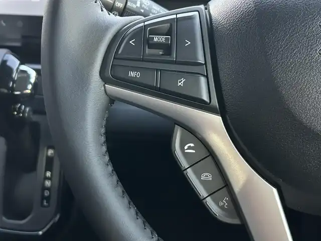 スズキ ソリオ バンディット HV MV 福島県 2025(令7)年 0.1千km スーパーブラックパール デュアルセンサーブレーキサポート/・スズキコネクト対応通信機装着車/・アダプティブクルーズコントロール/・車線維持支援機能/純正メモリナビゲーション/（AM/FM/Bluetooth/CarPlay/フルセグTV）/全方位カメラ/ヘッドアップディスプレイ/両側パワースライドドア/前後ソナーセンサー/LEDヘッドライト/・オートライト/・フォグランプ/スマートキー/・プッシュスタート/・スペアキー/前席シートヒーター/オートホールド/アイドリングストップ