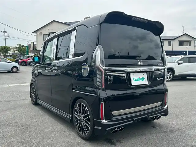 ホンダ Ｎ ＢＯＸ 静岡県 2019(平31)年 4.3万km クリスタルブラックパール エンジンスタートボタン/パワーステアリング/パワーウインドウ/アイドリングストップ/スマートキー/クルーズコントロール追従走行あり/Bluetooth接続/CDチェンジャー/USB入力端子/ETC/バックカメラ/走行中視聴可能フルセグTV/DVD再生機能ありSDナビ/全方位ドライブレコーダー前後/ベンチシート/フロアマット/ハーフレザーシート/両側パワースライドドア/アルミホイールタイヤ/ABS/横滑り防止装置/後方コーナーセンサー/レーンキープアシスト/オートライト/オートマチックハイビーム/LEDヘッドライト/W+サイドエアバッグ/衝突軽減システム/カーテンエアバック