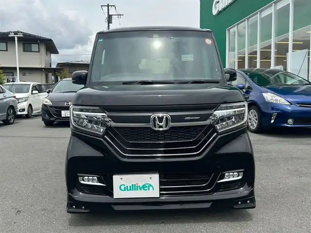 ホンダ Ｎ ＢＯＸ 静岡県 2019(平31)年 4.3万km クリスタルブラックパール エンジンスタートボタン/パワーステアリング/パワーウインドウ/アイドリングストップ/スマートキー/クルーズコントロール追従走行あり/Bluetooth接続/CDチェンジャー/USB入力端子/ETC/バックカメラ/走行中視聴可能フルセグTV/DVD再生機能ありSDナビ/全方位ドライブレコーダー前後/ベンチシート/フロアマット/ハーフレザーシート/両側パワースライドドア/アルミホイールタイヤ/ABS/横滑り防止装置/後方コーナーセンサー/レーンキープアシスト/オートライト/オートマチックハイビーム/LEDヘッドライト/W+サイドエアバッグ/衝突軽減システム/カーテンエアバック