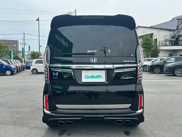 ホンダ Ｎ ＢＯＸ 静岡県 2019(平31)年 4.3万km クリスタルブラックパール エンジンスタートボタン/パワーステアリング/パワーウインドウ/アイドリングストップ/スマートキー/クルーズコントロール追従走行あり/Bluetooth接続/CDチェンジャー/USB入力端子/ETC/バックカメラ/走行中視聴可能フルセグTV/DVD再生機能ありSDナビ/全方位ドライブレコーダー前後/ベンチシート/フロアマット/ハーフレザーシート/両側パワースライドドア/アルミホイールタイヤ/ABS/横滑り防止装置/後方コーナーセンサー/レーンキープアシスト/オートライト/オートマチックハイビーム/LEDヘッドライト/W+サイドエアバッグ/衝突軽減システム/カーテンエアバック