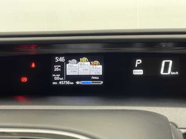 トヨタ アクア S 宮崎県 2017(平29)年 4.6万km ブラックマイカ モデリスタエアロ（F/S/R)/モデリスタ15インチAW/純正7型SDナビ/ワンセグTV/CD/Bluetooth/シートヒーター/LEDヘッドライト/ビルトインETC/ナノイー/スペアキー/保証書