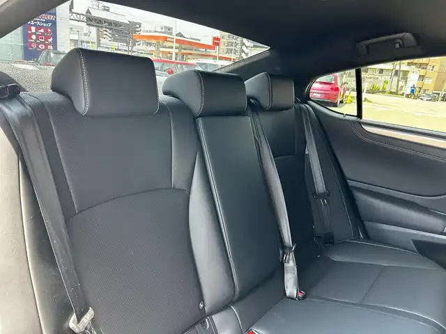 レクサス ＥＳ 300h Fスポーツ 富山県 2019(令1)年 4.7万km ホワイトノーヴァガラスフレーク 純正メーカーOPナビ/AM/FMラジオ/CD/DVD再生/Bluetooth接続/フルセグTV/バックモニター/衝突被害軽減システム/レーンキープアシスト/アダプティブクルーズコントロ―ル/ブラインドスポットモニター/RCTA/パーキングアシスト/デジタルインナーミラー/純正ビルトインETC2.0/フロントドライブレコーダー/電動リアゲート/サンルーフ/レザーシート/D/N席パワーシート/D/N席エアシート/D/N席シートヒーター/ステアリングヒーター/純正LEDヘッドライト/オートライト/オートマチックハイビーム/純正19インチAW/社外フロアマット/スペアキー/ABS/横滑り防止機能/前後コーナーセンサー