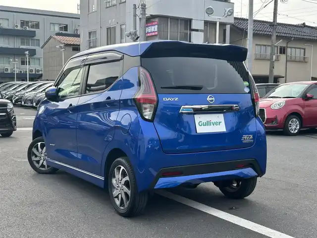 日産 デイズ ハイウェイスターX 島根県 2020(令2)年 3.9万km オーシャンブルーP 純正SDナビ　/フルセグTV　/DVD再生　/Bluetooth　/全方位／バック／サイドカメラ　/前方ドライブレコーダー/ETC　/前後コーナーセンサー/前席シートヒーター　/アイドリングストップ/衝突軽減ブレーキ/スマートキー　/プッシュスタート　/オートライト／ハイビーム/LEDヘッドライト　/純正フロアマット/純正14インチアルミホイール/スペアキー1本