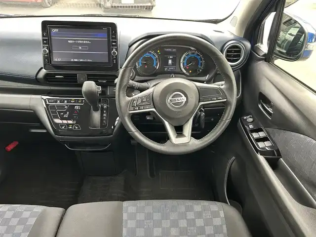 日産 デイズ ハイウェイスターX 島根県 2020(令2)年 3.9万km オーシャンブルーP 純正SDナビ　/フルセグTV　/DVD再生　/Bluetooth　/全方位／バック／サイドカメラ　/前方ドライブレコーダー/ETC　/前後コーナーセンサー/前席シートヒーター　/アイドリングストップ/衝突軽減ブレーキ/スマートキー　/プッシュスタート　/オートライト／ハイビーム/LEDヘッドライト　/純正フロアマット/純正14インチアルミホイール/スペアキー1本