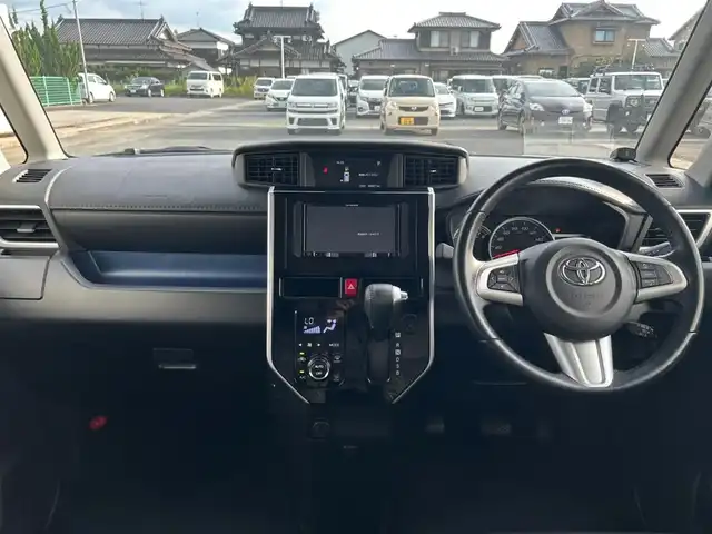 トヨタ タンク カスタムG S 熊本県 2018(平30)年 5.7万km ブラックマイカメタリック スマートアシストII/・衝突回避支援ブレーキ機能	/・車線逸脱警報機能	/・コーナーセンサー	/クルーズコントロール/社外ナビ/・BT.CD.DVD.USB/ワンセグTV/バックカメラ　/両側パワースライドドア/ETC/ドライブレコーダー（FR）/プッシュスタート/スマートキー/ステアリングスイッチ/LEDヘッドライト/LEDフォグランプ/純正14inAW/純正フロアマット/アイドリングストップ/横滑り防止装置