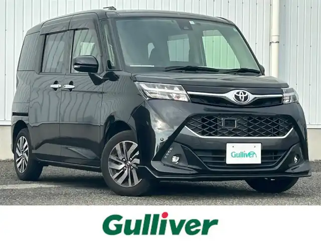 トヨタ タンク カスタムG S 熊本県 2018(平30)年 5.7万km ブラックマイカメタリック スマートアシストII/・衝突回避支援ブレーキ機能	/・車線逸脱警報機能	/・コーナーセンサー	/クルーズコントロール/社外ナビ/・BT.CD.DVD.USB/ワンセグTV/バックカメラ　/両側パワースライドドア/ETC/ドライブレコーダー（FR）/プッシュスタート/スマートキー/ステアリングスイッチ/LEDヘッドライト/LEDフォグランプ/純正14inAW/純正フロアマット/アイドリングストップ/横滑り防止装置
