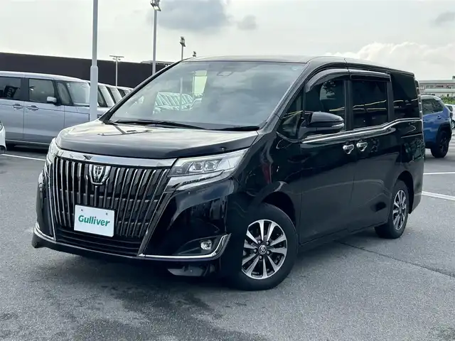 トヨタ エスクァイア Gi プレミアムパッケージ ブラックテーラード 奈良県 2021(令3)年 4.3万km ブラック 純正ナビ　/フルセグ　/DVD　/Bluetooth　/バックカメラ　/ETC　/前後ドライブレコーダー　/両側パワースライドドア　/ハーフレザーシート　/ステアリングヒーター　/純正アルミホイール/衝突被害軽減ブレーキ　/横滑り防止装置/車線逸脱警報/WAC/アイドリングストップ/オートLEDライト/オートハイビーム
