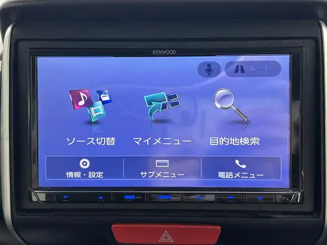 ホンダ Ｎ ＢＯＸ カスタム G Lパッケージ 道央・札幌 2017(平29)年 4.5万km プレミアムホワイトパールⅡ ・４ＷＤ/・社外メモリーナビ/　CD/DVD/SD/BT/フルセグ/・バックカメラ/・ビルトインETC/・ドライブレコーダー/・左側パワースライドドア/・前席シートヒーター/・ステアリングスイッチ/・HIDヘッドライト/・フォグライト/・オートライト/・プッシュスタート/・スマートキー/・社外エンジンスターター/・純正フロアマット/・ドアバイザー