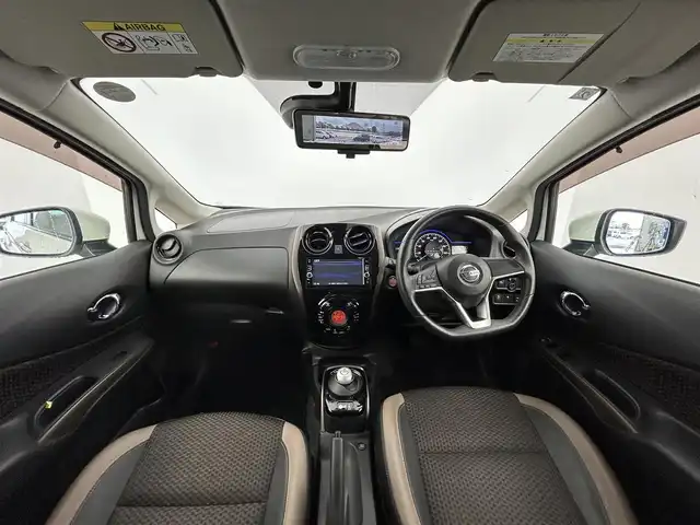 日産 ノート e－パワー メダリスト 愛知県 2017(平29)年 7.9万km ブリリアントホワイトパール エマージェンシーブレーキ/純正SDナビ/アラウンドビューモニター/コーナーセンサー　/レーンキープアシスト/ドライブレコーダー　/ハーフレザーシート/デジタルインナーミラー/スマートキー/LEDヘッドライト　/純正AW/フォグランプ/ETC
