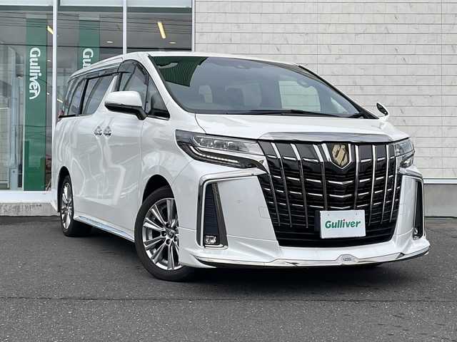 トヨタ アルファード S タイプゴールド 岩手県 2021(令3)年 2.8万km ホワイトパールクリスタルシャイン 純正ディスプレイオーディオナビ/AM/FM/CD/DVD/Bluetooth/電動リアゲート/モデリスタエアロ/トヨタセーフティセンス/CD・DVDプレーヤー/フルセグTV(走行中視聴可）/バックカメラ/ビルトインETC2.0/純正ドライブレコーダー/両側パワースライドドア/フリップダウンモニター/レーダークルーズコントロール/衝突被害軽減ブレーキ/レーンキープアシスト/横滑り防止装置/コーナーセンサー/オートライト/オートハイビーム/LEDヘッドライト/フォグランプ/スマートキー/プッシュスタート/電動格納ミラー/純正18インチAW/純正フロアマット/ドアバイザー/保証書/取扱説明書