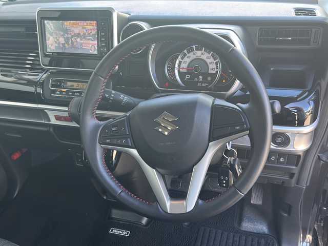スズキ スペーシア カスタム HYBRID XS 福島県 2018(平30)年 3.6万km アーバンブラウンパールメタリック 4WD ナビ フルセグTV Bluetooth 衝突被害軽減ブレーキ 両側パワースライドドア LEDヘッドライト オートライト フォグランプ シートヒーター 純正エンジンスターター スマートキー