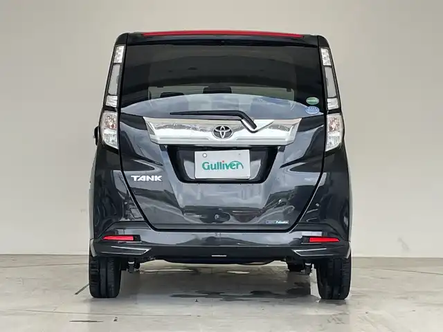 トヨタ タンク カスタムG－T 愛知県 2017(平29)年 6.3万km ブラックマイカメタリック 純正7インチSDナビ（あり）/両側パワースライドドア/クルーズコントロール/バックカメラ/コーナーセンサー/純正アルミホイール/LEDヘッドライト/衝突被害軽減ブレーキ/ワンセグTV/CD DVD/Bluetooth/ステアリングスイッチ/スマートキー/プッシュスタート