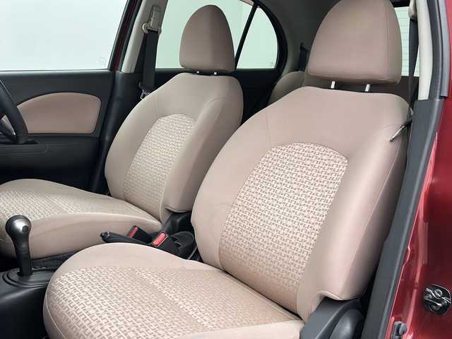 日産 マーチ 12X 30th ハピネス 三重県 2013(平25)年 4.7万km ラディアントレッド /禁煙車//スマートキー//プッシュスタート//マニュアルAC//電格ミラー//アイドリングストップ//ETC//ドアバイザー