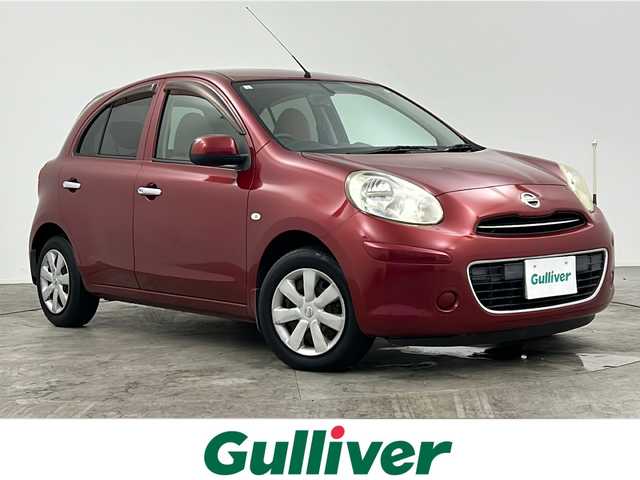 日産 マーチ 12X 30th ハピネス 三重県 2013(平25)年 4.7万km ラディアントレッド /禁煙車//スマートキー//プッシュスタート//マニュアルAC//電格ミラー//アイドリングストップ//ETC//ドアバイザー