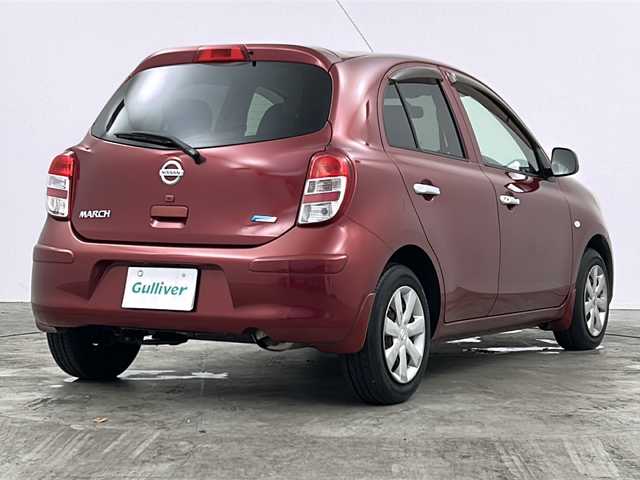 日産 マーチ 12X 30th ハピネス 三重県 2013(平25)年 4.7万km ラディアントレッド /禁煙車//スマートキー//プッシュスタート//マニュアルAC//電格ミラー//アイドリングストップ//ETC//ドアバイザー