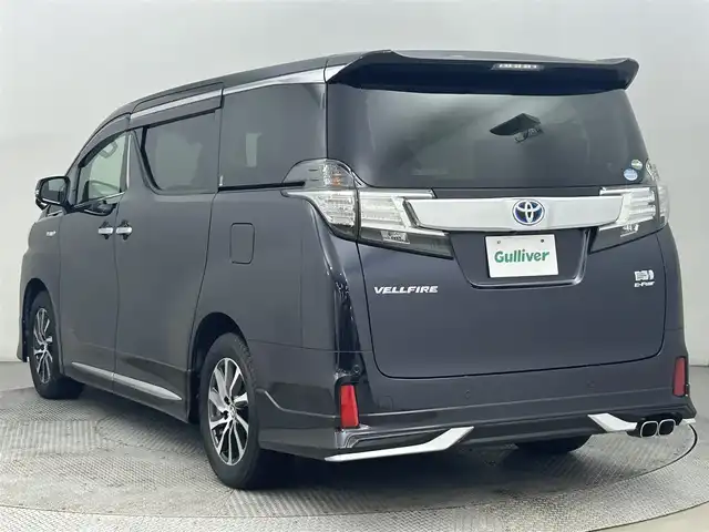 トヨタ ヴェルファイア ハイブリット ZR 道央・札幌 2016(平28)年 6.1万km スパークリングブラックパールクリスタルシャイン ・４WD/・モデリスタエアロ/・純正10インチナビ/　CD/DVD/SD/BT/フルセグ/・純正フリップダウンモニター/・バックカメラ/・ビルトインETC/・社外ドライブレコーダー/・プリクラッシュセーフティ/・レーダークルーズコントロール/・インテリジェントクリアランスソナー/・nanoe/・ハーフレザーシート/・両側パワースライドドア/・パワーバックドア/・LEDヘッドライト/・フォグライト/・オートライト/・プッシュスタート/・スマートキー/・純正フロアマット/・ドアバイザー