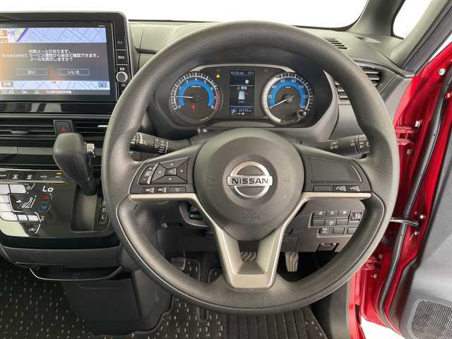 日産 ルークス ハイウェイスター X 愛知県 2021(令3)年 4.4万km スパークリングレッドM 純正9型ナビ/全方位カメラ/両側パワースライドドア/バックカメラ/ハンズフリースライドドア/コーナーセンサー/純正アルミホイール/LEDヘッドライト/ドライブレコーダー/衝突軽減システム/フルセグ/CD DVD/Bluetooth/ステアリングスイッチ/スマートキー/プッシュスタート