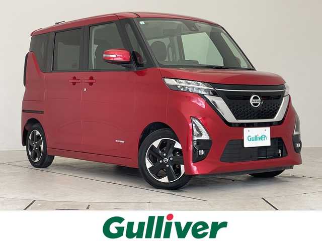 日産 ルークス ハイウェイスター X 愛知県 2021(令3)年 4.4万km スパークリングレッドM 純正9型ナビ/全方位カメラ/両側パワースライドドア/バックカメラ/ハンズフリースライドドア/コーナーセンサー/純正アルミホイール/LEDヘッドライト/ドライブレコーダー/衝突軽減システム/フルセグ/CD DVD/Bluetooth/ステアリングスイッチ/スマートキー/プッシュスタート