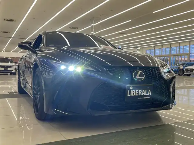 レクサス ＩＳ 300 Fスポーツ モードブラック 岡山県 2021(令3)年 1.8万km グラファイトブラックガラスフレーク LEXUS純正ナビ/アップルカープレイ/フルセグテレビ/全周囲カメラ/アイドリングストップ/クルーズコントロール/パノラマサンルーフ/プッシュスタート/ETC/本革シート/シートヒーター/ベンチシート/ABH/AUTHORアラーム/BBS製ブラックAW/専用ドアミラー/ディンプル本革ステア/ブラックステンレスウインドウモール/フルLEDライト