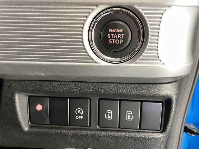 スズキ スペーシア ギア HYBRID XZターボ 宮崎県 2018(平30)年 4.8万km ブリスクブルーメタリック/ガンメタリック2トーンルーフ ツートンカラー/SUZUKI Safety Support/〇デュアルカメラブレーキサポート/〇誤発進抑制機能（前方・後方）/〇後退時ブレーキサポート/〇車線逸脱警報機能/〇車線逸脱抑制機能/〇ふらつき警報機能/〇標識認識機能/〇オートマチックハイビーム/〇コーナーセンサー/純正7インチディスプレイオーディオ（PVH-9300DVSZS）/バックカメラ/両側パワースライドドア/シートヒーター/クルーズコントロール/パドルシフト/アイドリングストップ/ドライブレコーダー/スマートキー×２/