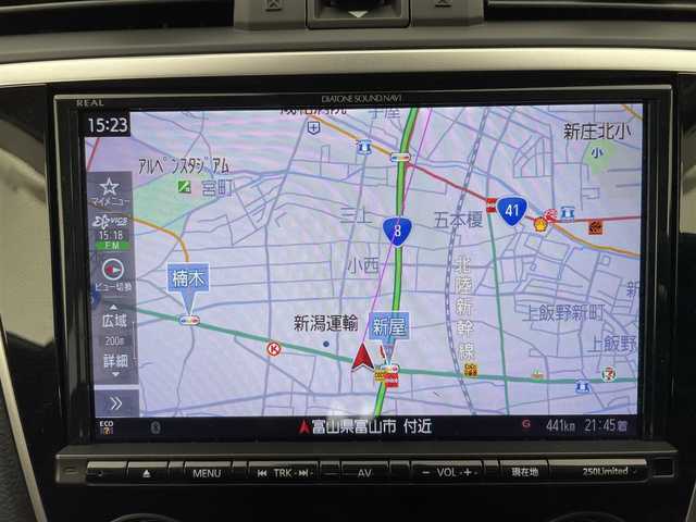 スバル レヴォーグ 1．6GT アイサイト Sスタイル 富山県 2018(平30)年 2.6万km ダークグレーメタリック DIATONESOUNDナビ（AM/FM/DVD/BT/フルセグ）/バックカメラ/ドライブレコーダー/ETC/デジタルインナーミラー/オートホールド付電子パーキング/ブラインドスポットモニター/衝突被害軽減システム/レーダークルーズコントロール/レーンキープアシスト/コーナーセンサー/横滑り防止装置/アイドリングストップ/D/N席パワーシート/シートヒーター/オートLEDライト/フォグライト/純正アルミホイール/純正フロアマット/革巻きステアリング/ステアリングスイッチ/パドルシフト/プッシュスタート/スマートキー