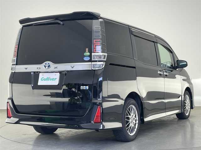 トヨタ ヴォクシー ハイブリッド ZS 煌 愛知県 2018(平30)年 2.6万km ブラック アルパイン１１型ナビ　フルセグＴＶ　ＨＤＭＩ　ＵＳＢ　アルパイン１２．８型後席モニター　シートヒーター　両側パワスラ　コーナーセンサー　セーフティセンス　衝突軽減　クルコン　ＬＥＤオートライト　フォグランプ　禁煙車