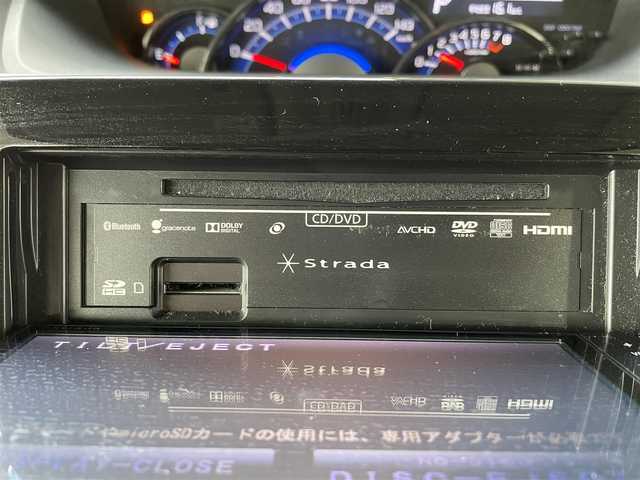 ダイハツ タント カスタム RS トップED SA 青森県 2014(平26)年 8.4万km ブラックマイカメタリック 4WD/社外ナビ/ (CD/DVD/USB)/フルセグTV/バックカメラ/両側パワースライドドア /アイドリングストップ/スマートアシスト/・衝突軽減ブレーキ/・前方誤発進抑制/・先行車発進お知らせ/ステアリングリモコン/革巻ステアリング/ETC/オートライト/LEDヘッドライト/フォグランプ/横滑り防止/純正フロアマット/純正ドアバイザー/15インチ純正アルミホイール/取扱説明書/保証書