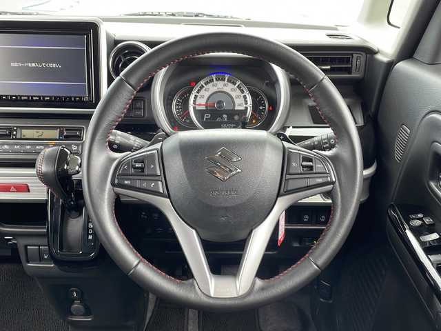 スズキ スペーシア カスタム HYBRID XS ターボ 山口県 2020(令2)年 5.9万km ブルーイッシュブラックパール3 純正SDナビ【CN-RZ856】/全周囲カメラパッケージ/フルセグテレビ/Bluetooth/ETC/ドライブレコーダー/プッシュスタート/アイドリングストップ/両側パワースライドドア/ハーフレザーシート/シートヒーター/USB端子/電動格納ウィンカーミラー/コーナーセンサー/ドアバイザー/純正フロアマット/クルーズコントロール/スズキセーフティサポート/・横滑り防止装置/・盗難防止装置/・レーンアシスト/・衝突被害軽減システム/純正アルミホイール