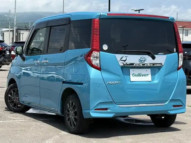 トヨタ ルーミー G 道南・函館 2021(令3)年 5.8万km ターコイズブルーマイカメタリック /ワンオーナー//禁煙車//両側パワースライドドア//レーダーブレーキサポート//純正SDナビ/ (ワンセグTV/CD/SD/BT/AUX/FM/AM)　//バックカメラ//アイドリングストップ//横滑り防止//LEDヘッドライト//フォグランプ//プッシュスタート//スマートキー//社外ドライブレコーダー（前後）//ビルトインETC 2.0