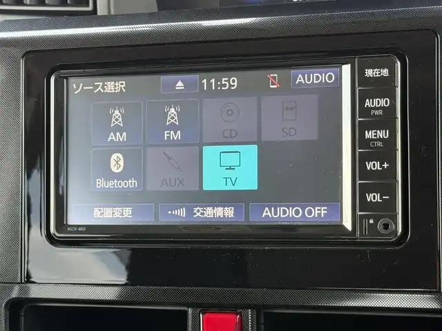 トヨタ ルーミー G 道南・函館 2021(令3)年 5.8万km ターコイズブルーマイカメタリック /ワンオーナー//禁煙車//両側パワースライドドア//レーダーブレーキサポート//純正SDナビ/ (ワンセグTV/CD/SD/BT/AUX/FM/AM)　//バックカメラ//アイドリングストップ//横滑り防止//LEDヘッドライト//フォグランプ//プッシュスタート//スマートキー//社外ドライブレコーダー（前後）//ビルトインETC 2.0