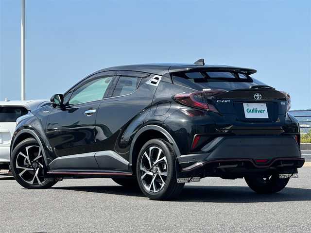 トヨタ Ｃ－ＨＲ G LEDエディション 島根県 2018(平30)年 5万km ブラックマイカ トヨタセーフティセンス/純正エアロ/純正ナビ/CD/DVD/DTV/Bluetooth/バックカメラ/レーダークルーズコントロール/LEDオートライト/オートマチックハイビーム /レーンキープ/クリアランスソナー /BSM/ドライブレコーダー/ビルトインETC/マッドガード/純正アルミホイール/純正フロアマット/純正ドアバイザー/スマートキー/プッシュスタート