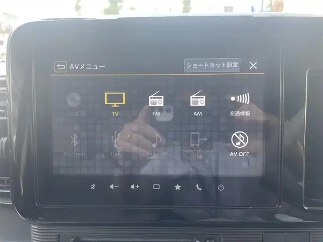 スズキ ワゴンＲ スマイル HYBRID X 長崎県 2023(令5)年 1.1万km インディゴブルーメタリック/ホワイト2トーン ワンオーナー/セーフティサポート/・デュアルカメラブレーキサポート/・誤発進抑制機能/・後退時ブレーキサポート/・後方誤発進抑制機能/・車線逸脱警報機能/・ふらつき警報機能/・先行車発進お知らせ機能/・ハイビームアシスト/純正メモリーナビ/　・フルセグテレビ/　・Bluetooth/   ・ipod/   ・smartphoneLink/   ・CD/全方位モニター/ビルトインETC/社外前後ドライブレコーダー/純正フロント&サイド&リアアンダーガーニッシュ/両側パワースライドドア/純正LEDオートヘッドライト/スマートキー/運転席シートヒーター/リアクリアランスソナー/保証書/取扱説明書