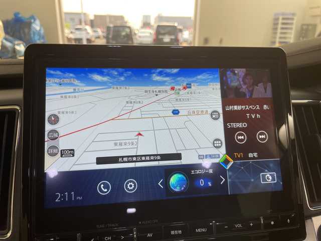 三菱 デリカＤ：５ アーバンギア G 道央・札幌 2019(平31)年 4.8万km ウォームホワイトパール ディーラー10インチナビ/（CD/DVD/BT/フルセグTV）/フリップダウンモニター/全方位カメラ/両側パワースライドドア/レーンキーピングサポート/レーダークルーズコントロール/ETC/LEDヘッドライト/AUTOライト/スマートキー/スペアキー