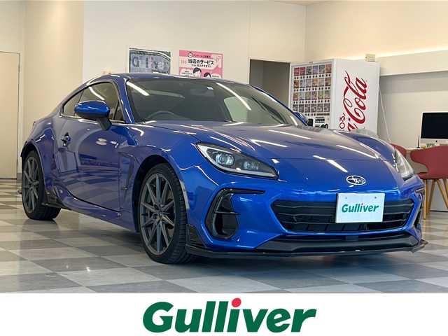 スバル ＢＲＺ S 岐阜県 2023(令5)年 1.8万km WRブルーパール アルパインメモリナビ/Apple Carplay/Android Auto/フルセグTV/バックカメラ/Bluetooth/HDMI/STI　フルエアロ/パドルシフト/レーダークルーズコントロール/ハーフレザー/前席シートヒーター/ETC/LEDヘッドライト