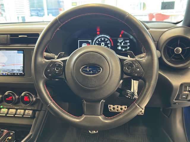 スバル ＢＲＺ S 岐阜県 2023(令5)年 1.8万km WRブルーパール アルパインメモリナビ/Apple Carplay/Android Auto/フルセグTV/バックカメラ/Bluetooth/HDMI/STI　フルエアロ/パドルシフト/レーダークルーズコントロール/ハーフレザー/前席シートヒーター/ETC/LEDヘッドライト