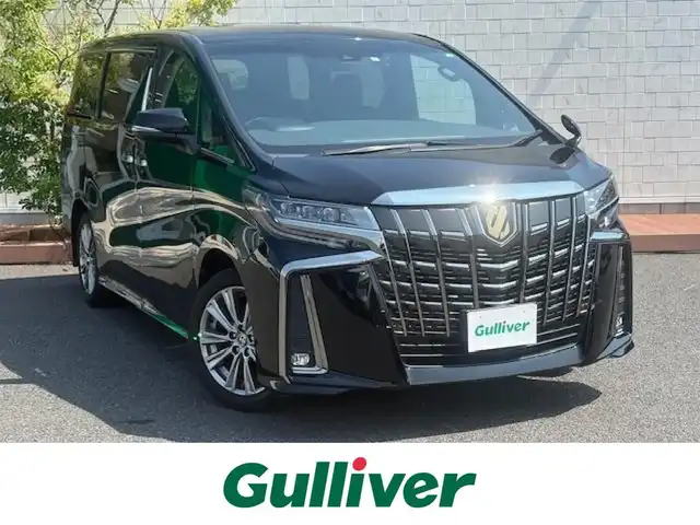 トヨタ アルファード S タイプゴールドⅡ 茨城県 2021(令3)年 3.9万km ブラック トヨタセーフティセンス/ディスプレイナビオーディオ/（FM/AM/TV/BT)/両側パワースライドドア/パワーバックドア/バックモニター/ビルトインETC/前後ドライブレコーダー/WAC/ハーフレザーシート/オートマチックハイビーム/レーンキプアシスト