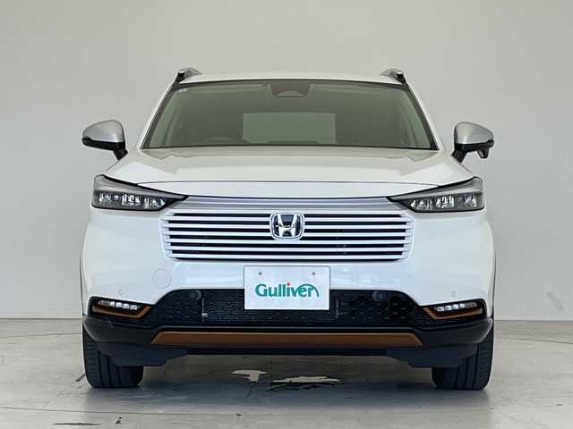 ホンダ ヴェゼル ハイブリッド e:HEV X HuNTパッケージ 愛知県 2024(令6)年 1.1万km プラチナホワイトパール 純正9型ナビ/レーダークルーズコントロール/バックカメラ/コーナーセンサー/純正アルミホイール/ルーフレール/LEDヘッドライト/パドルシフト/オートマチックハイビーム/ETC/衝突軽減システム/フルセグ/CD DVD/Bluetooth/ステアリングスイッチ/スマートキー