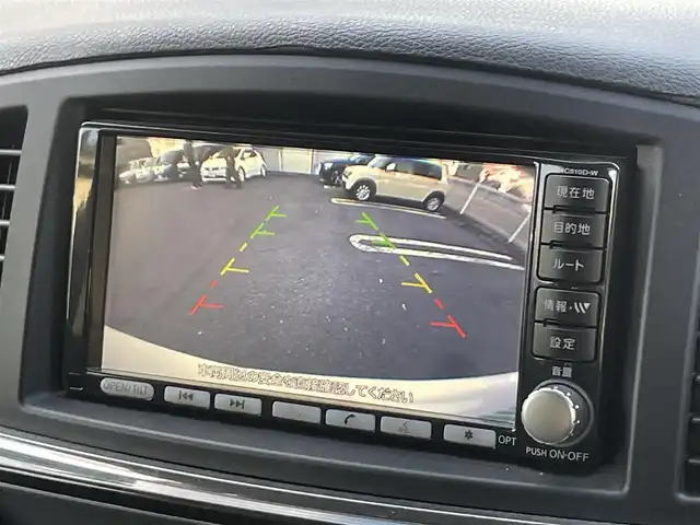 日産 エルグランド ライダー 黒クロス マニュアル 静岡県 2010(平22)年 11.3万km ブリリアントホワイトパール １オーナー　/純正ナビ（HC510D-W）/地デジ　/Bカメラ　/純正後席モニター/両側パワスラ　/木目調パネル　/ハーフレザーシート/ETC　/オートライト　/オーテック18インチAW　/ウィンカーミラー　/スマートキー　/スペアキー　/保証書　/取説