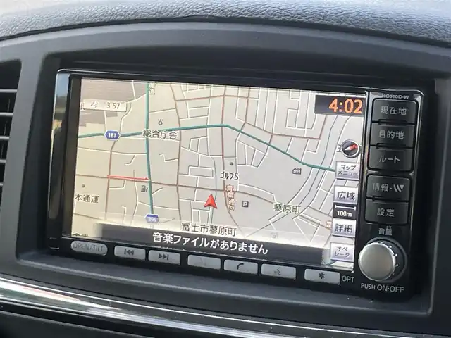 日産 エルグランド ライダー 黒クロス マニュアル 静岡県 2010(平22)年 11.3万km ブリリアントホワイトパール １オーナー　/純正ナビ（HC510D-W）/地デジ　/Bカメラ　/純正後席モニター/両側パワスラ　/木目調パネル　/ハーフレザーシート/ETC　/オートライト　/オーテック18インチAW　/ウィンカーミラー　/スマートキー　/スペアキー　/保証書　/取説