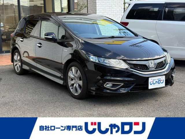 ホンダ ジェイド ハイブリッド X 高知県 2015(平27)年 11.1万km クリスタルブラックパール (株)IDOMが運営する【じしゃロン高知店】の自社ローン対象車両になります。こちらは現金ご利用時の価格です。自社ローンご希望の方は別途その旨お申付け下さい。/純正ナビ　バックカメラ　ホンダセンシング　スマートキー　ハーフレザーシート　クルーズコントロール　ハーフレザーシート　フロアマット　ドアバイザー