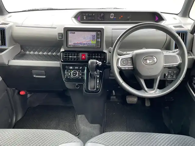 ダイハツ タント カスタム RS 鳥取県 2019(令1)年 2.9万km ブラックマイカメタリック スマートアシスト/純正ナビ【NMZK-W69D】/・フルセグ/・CD/DVD/・Bluetooth/バックカメラ/スマートキー/プッシュスタート/LEDヘッドライト/両側電動スライドドア/ターボ/ETC/ドライブレコーダー /純正エアロ/純正15AW/ABS/オートライト/W&サイドエアバック/カーテンエアバック